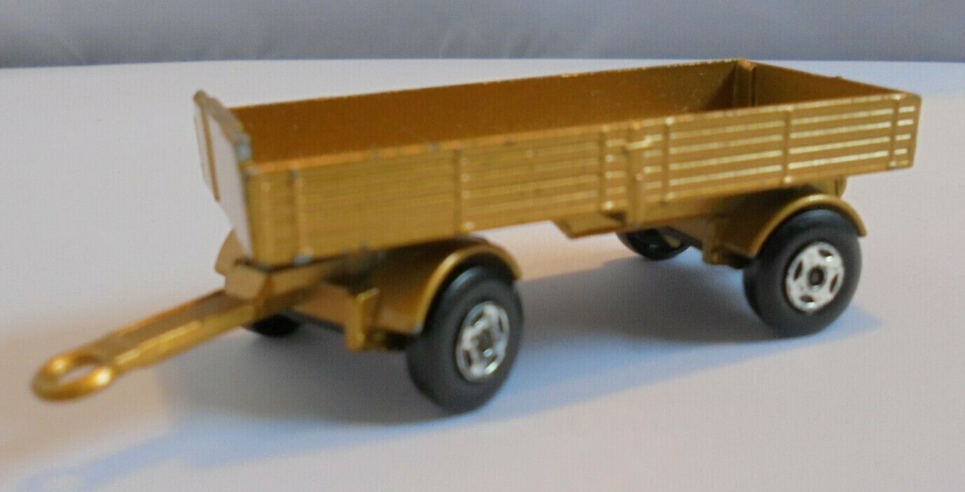 Matchbox #2 Mercedes Trailer With Original Box, Nice Original