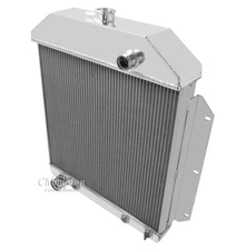 3 Row Aluminum DR Radiator For 1950 Ford Shoebox Aluminum Radiator Ford Config