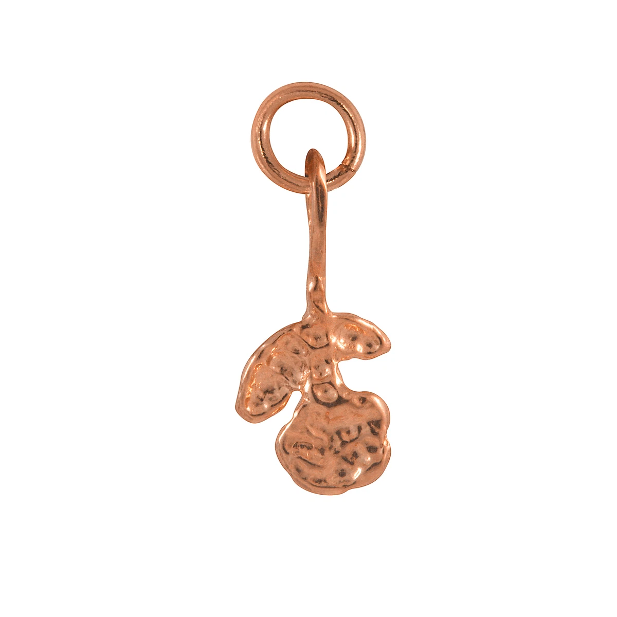 Solid rose gold sales charms