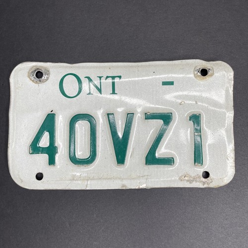 Ontario Canada ATV ORV Snowmobile Ski Doo Provincial Licence License