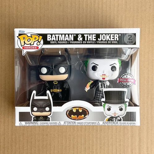 Funko Pop DC Heroes Batman & The Joker 1989 2-pak + darmowa ochrona