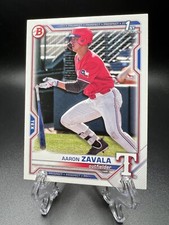 2021 Bowman Draft - #BD-101 Aaron Zavala (RC) Rangers