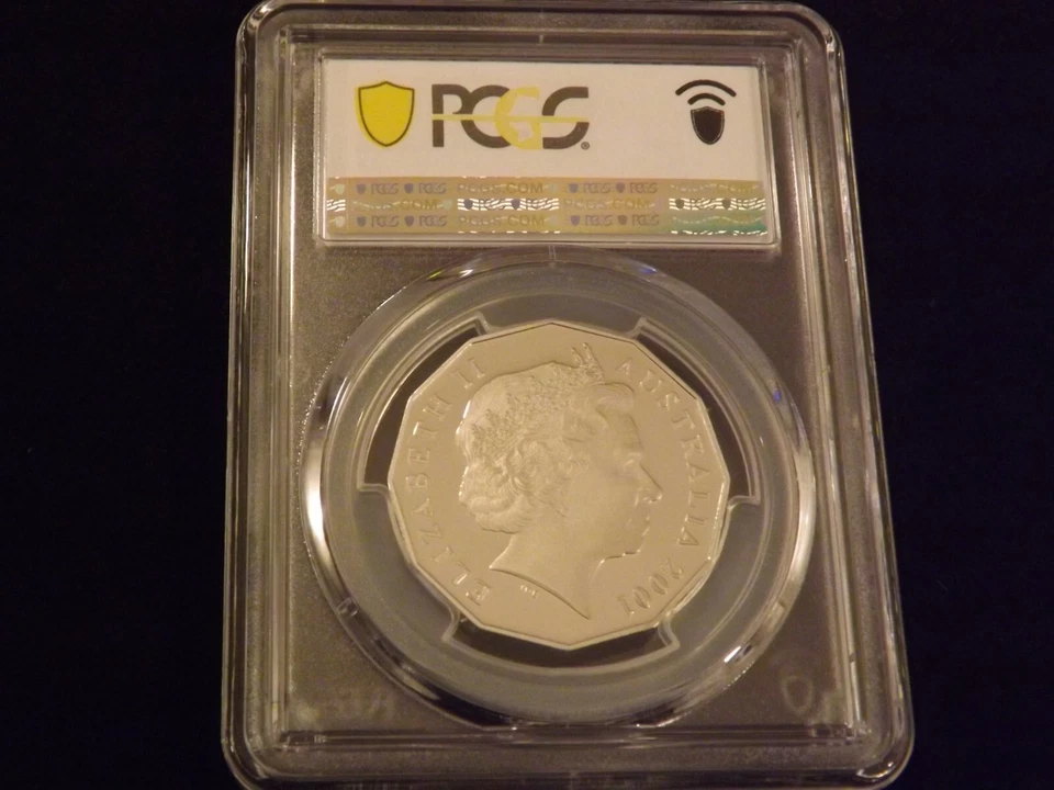 2001    50 C   New South Wales   Australia       PCGS PR 70 DCAM - Image 2 of 2