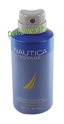 NAUTICA VOYAGE BY NAUTICA OZ/150 ML DEODORANT SPRAY FOR MEN