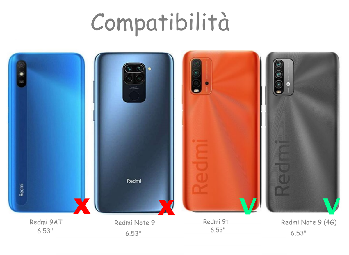 TingYR Cover per Xiaomi Redmi Note 9T 5G, Ultra Sottile di Gomma