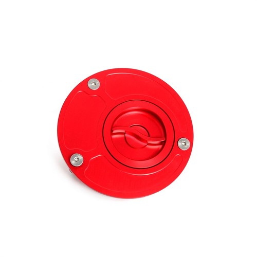 Cubierta de tapa del tanque de combustible de gas de aluminio sin llave CNC para Yamaha FZR1000 YZF R1 R6 R6S - Imagen 6 de 6