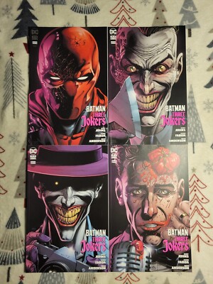 Batman-Three Jokers #3 Killing Joke,ENDGAME MOHAWK,STAND-UP COMEDIAN,Red Hood  