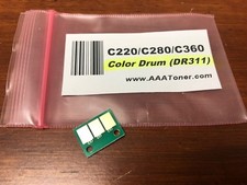 1 Color Drum Chip DR311, A0XV0TD for Minolta Bizhub C220, C280, C360 Refill