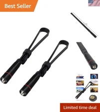 15.3-Inch Foldable Dual-Band Antenna for BaoFeng and Kenwood Radios - 2 Pack