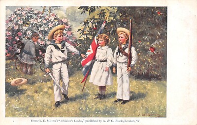 KÜNSTLER J. WILLIAMSON - AUS ''G. E. MITTON'S'' ''CHILDREN'S LONDON'' #244237