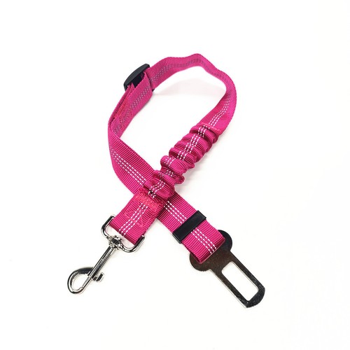 Anti Shock Pet Dog Car Seat Belt Clip Bungee Lead Vehicle Travel Safety Harness - Picture 24 of 27
