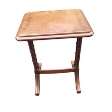 Vintage Regency Rosewood Small Side Table Height 48cm