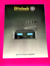 McIntosh MC162 Brochure - NEW LOW PRICE