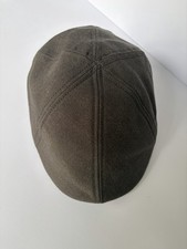 Goorin Bros Men s Gray Solid Pattern Flat Cap...