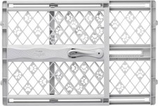 MYPET North States Paws Portable Pet Gate 2640" Wide. Pressure Mount. No Tool...