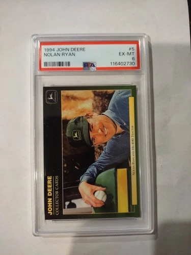 1994 John Deere Nolan Ryan #5 Baseball Collector's Card Hall  of Fame HOF Pop 1