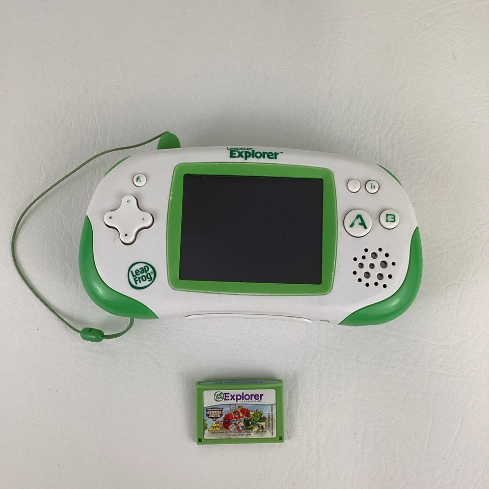 Leap Frog Leapster Explorer Handheld Learning Game Transformers Cartridge TESTED - Image 2 of 4