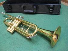 King 601 Trumpet With Thumb Saddle - Reconditioned - Case & UMI  7C Mouthpiece