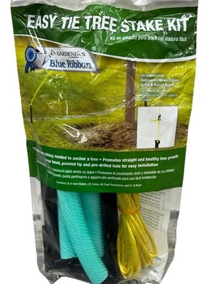 Gardener's Blue Ribbon Easy Tie Tree Staking Anchor Kit T039L-KIT. {12}.