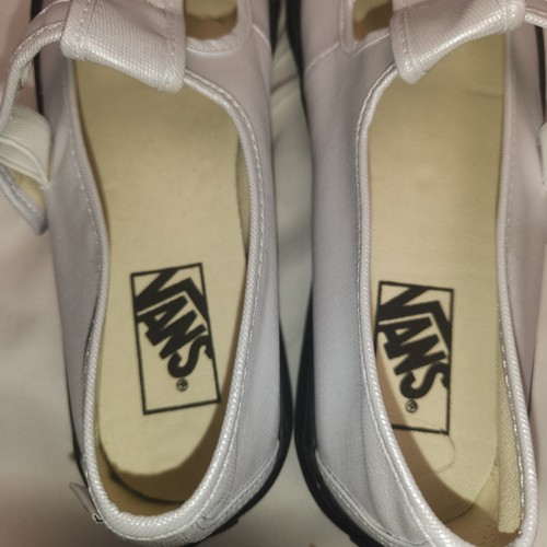 VANS Style 93 Coated Canvas True White Mary Jane Sneakers Shoes Women's Size 8.5 - Picture 6 of 7