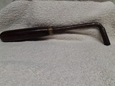 "Germany" piano tuning hammer 10.5" hardwood handle vintage rectangle tip