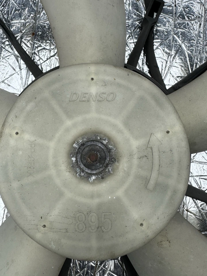 Ventilador condensador radiador aire acondicionado para Honda Odyssey 2011-2016 juego de 2 OEM Foto 4 de 4