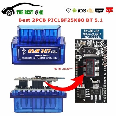 OBD2 Bluetooth Diagnostic Scanner Tool V1.5 V2.1 Car Code Reader