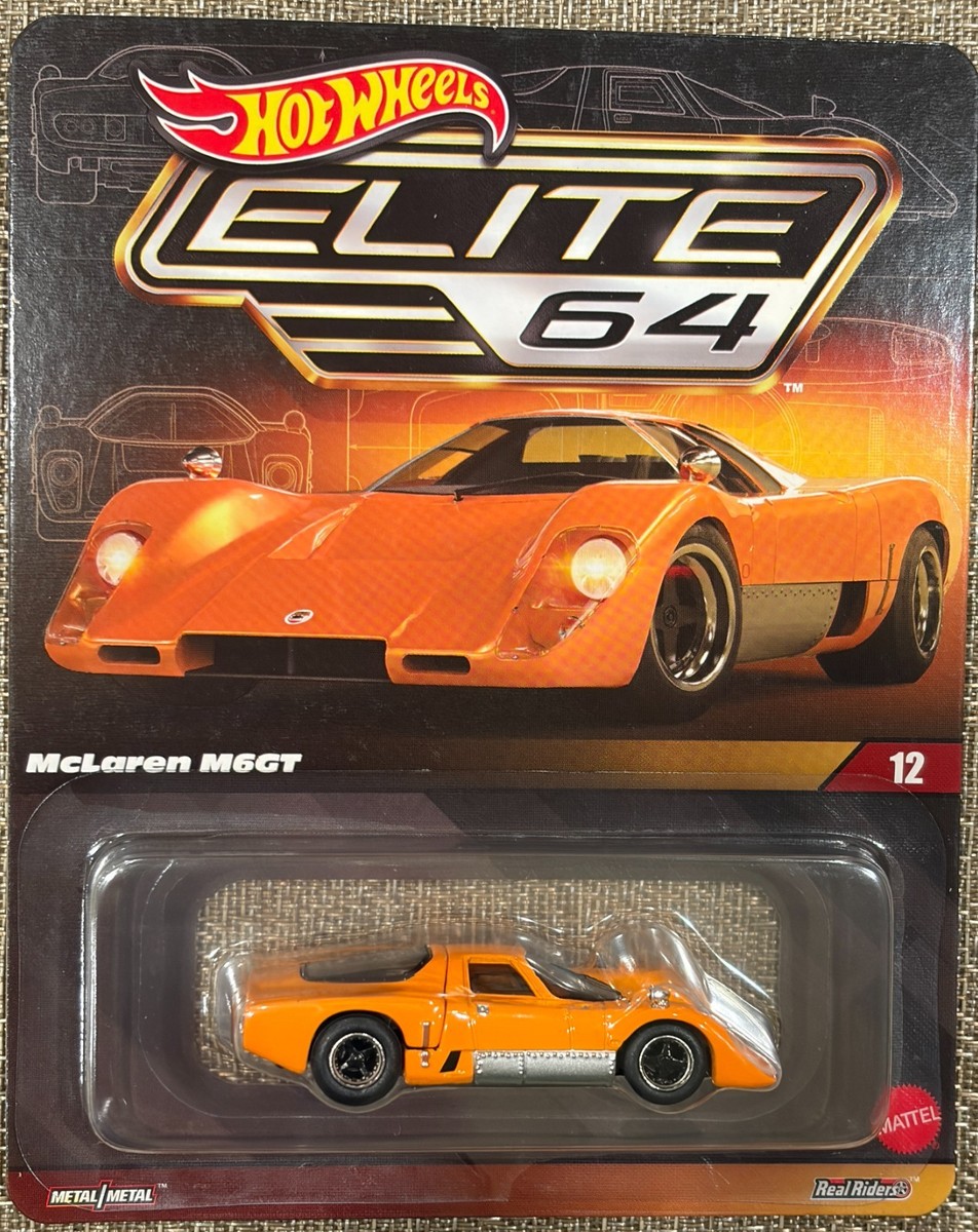2024 release Hot Wheels Collectors Elite 64 # 12 , McLaren M6GT