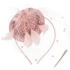 fascinators hats for women,tea party hat Pink