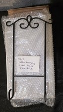Wall Hanging Black Metal Racks For Collector's Plates New In Box