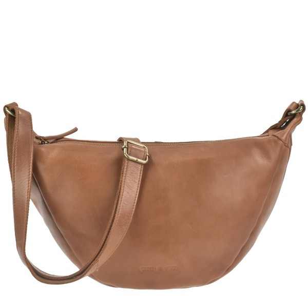 Greenburry UmhäNgetasche Leder Colombiana Crossbody Half Moon Bag-image