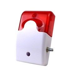110dB Loud Screw On Security Alarm Adjustable Volumes Support For Any Location