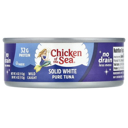 Solid White Pure Tuna, 4 oz (113 g)