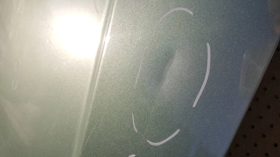 Cubierta de panel de capó Hyundai Accent 2003-2006 OEM H318 Foto 2 de 4