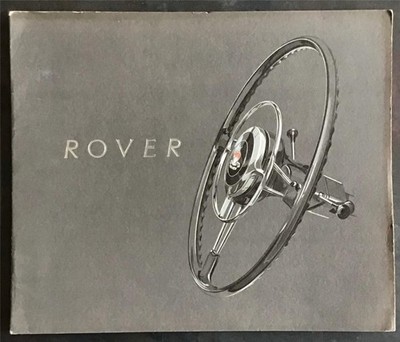 ROVER EIGHTY & ONE HUNDRED LF Car Sales Brochure 1962 #617
