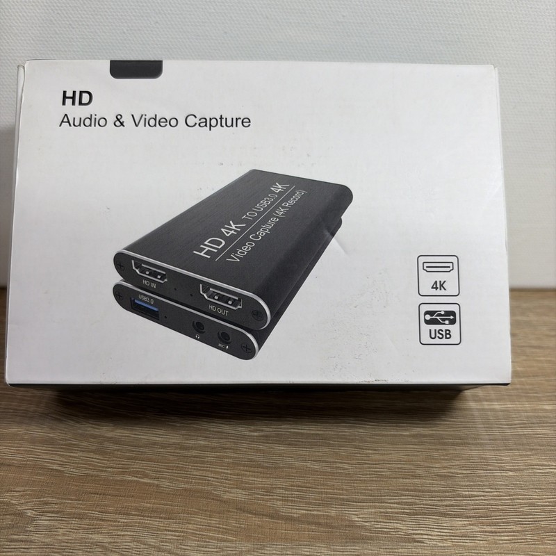 Game Capture Card HD, HDMI Video Capture Device for Game Streaming Screen Sharin