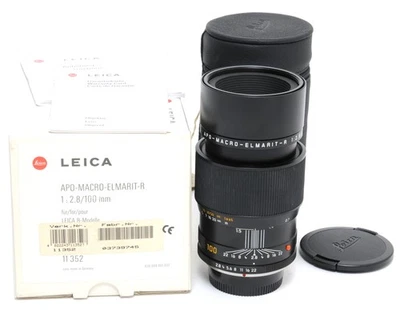 Leica 2.8/100mm Nikon mount Apo-Macro-Elmarit-R boxed 11352 - Bild 1 von 4