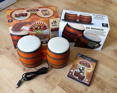 NINTENDO Game Cube: Donkey Konga PAK + Jungle Beat = Sammlerzustand !