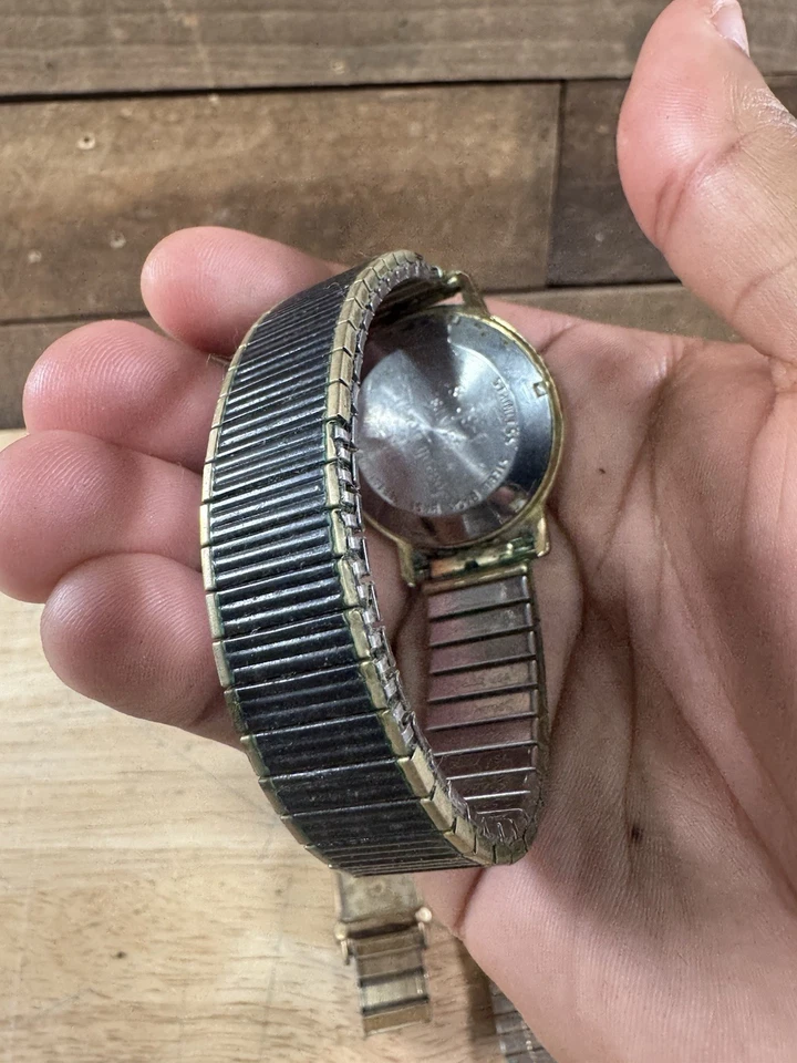 Lote de relojeros vintage Estate Fresh para piezas/reparación Longines Gruen 10k GF Foto 4 de 4