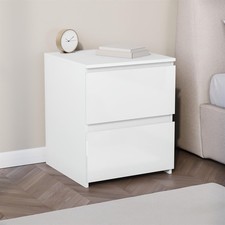 Modern High Gloss Chest of Drawers Bedside Bedroom Furniture