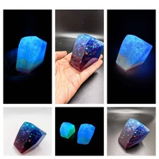  Glow in the Resin Crystal Opal Resin Opal Paperweight Resin Crystals Resin