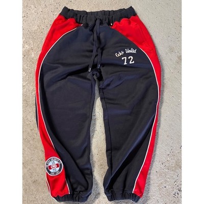 Vintage Y2K Ecko Unltd Mens Track Pants Colorblock King Label Embroidered Large