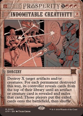 MTG Showcase Indomitable Creativity English [OTP]