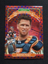 2020 Panini Donruss Optic Diamond Kings Buster Posey #2 Freedom Prizm /45 RARE