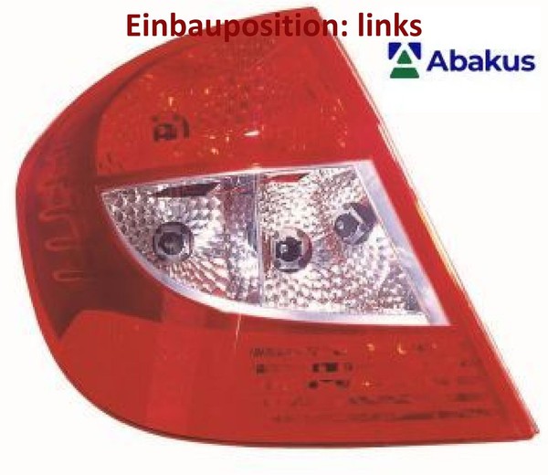 Abakus 551-1988L-LD-UE Heckleuchte Links RüCklicht Hecklicht RüCkleuchte-image