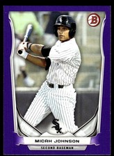 Micah Johnson 2014 Bowman #BP26 White Sox MLB READ FREE SHIPPING AutographDen