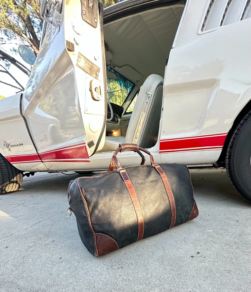 Bolso de Lona Roots 'Will and Grace' 2da Temporada Usado Grande Cuero Coleccionable Foto 2 de 4