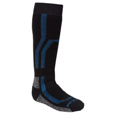 Klim Men's Snowmobile Aggressor Socks 3.0 Black & Blue L XL 6005-002-XXX-010