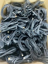 Lot Of 80 - Cables USB-C To iPhone For Apple iPhone - Black - Used
