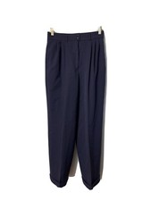 Pendleton Womens Vintage Gray Wool Lined Dress Pants Trousers Size 10 Petite EUC